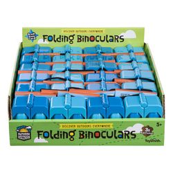 Toysmith Outdoor Discovery Nature Play Folding Binocular Blue