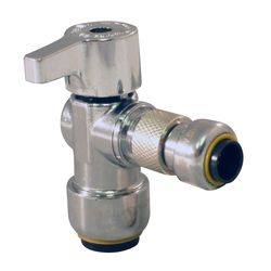 Apollo 1/2 in. PTC in to X 1/4 in. PTC Brass Angle Stop Valve