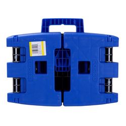 Cosco 8.46 in. H X 14.02 in. W X 9.84 in. D 300 lb. cap. 1 step Plastic Folding Step Stool