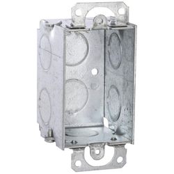 Southwire New and Old Work Rectangle Steel 1 gang Electrical Box