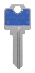 HILLMAN ColorPlus House/Office Key Blank Single Blue