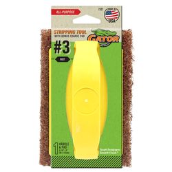 Gator 9 in. L X 3.875 in. W 320 Grit Coarse Stripping Pad