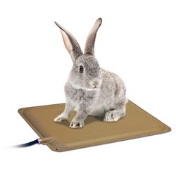 K&H Pet Prodcuts Brown Heated Pet Mat 9 in. W X 12 in. L