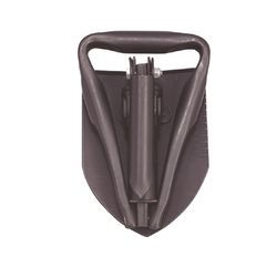 Stansport Black Folding Shovel 5 in. W 1 pk