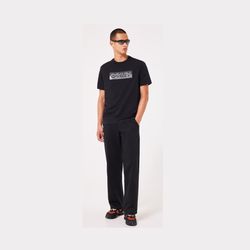Oakley XL Short Sleeve Men's Crew Neck Blackout Duality B1B Tee Shirt