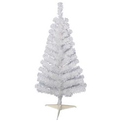 Giftwares 3 ft. Full Tinsel White Iridescent Christmas Tree