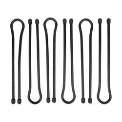 Nite Ize Geartie 18 in. L Black Twist Ties 6 pk