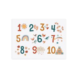 P Graham Dunn Multicolored Vinyl Placemats 19 in. L X 14 in. W