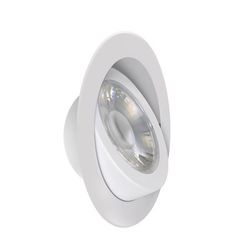 Feit White 5 in. W Aluminum LED Canless Recessed Downlight 11 W