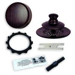 WATCO SimpliQuick 2.875 in. Bronze Stainless Steel Popup Drain Trim Kit