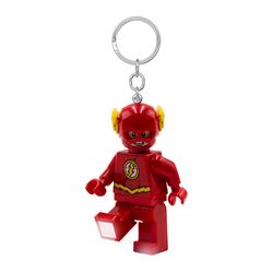 LEGO DC Plastic Red/Yellow DC The Flash Keychain w/LED Light
