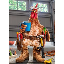 Avanti Press Seasonal Rooster Mr Fix It Father's Day Card Paper 2 pc