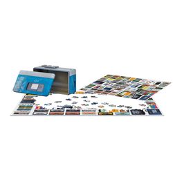 Eurographics Cassette Player Shaped Tin Collectible Tins with Puzzles Multicolored 550 pc