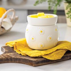 Candle Warmers White Orange Scent Candle Wax Warmer