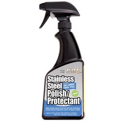 Flitz No Scent Stainless Steel Cleaner and Polish Liquid 16 oz