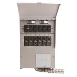 Reliance Controls Pro/Tran 2 30 amps 120/240 V 6 space 6 circuits Surface Mount Transfer Switch Kit