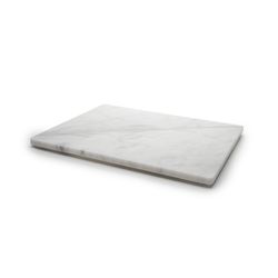 Fox Run 16 in. L X 20 in. W Marble/Wood Pastry Board