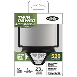 Police Security 520 lm White USB Rechargeable Lantern