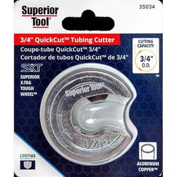 Superior Tool 3/4 in. Pipe Cutter Silver