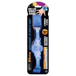 Magic Seasons LED Halloween Light-Up Wristband 1 pk (RANDOM COLOR)