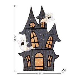 Glitzhome Halloween Decor