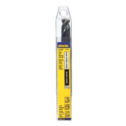 IRWIN 9/16 in. X 6 in. L High Speed Steel Drill Bit Straight Shank 1 pc