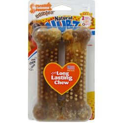 Nylabone Nubz Chicken Chews For Dogs 2 pk