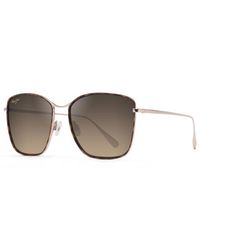 Maui Jim Tiger Lily Sunglasses Women's Dark Tortoise W/Gold Frame HCL Bronze Lens Polarized
