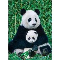Eurographics Panda & Baby Jigsaw Puzzles Multicolored 1000 pc