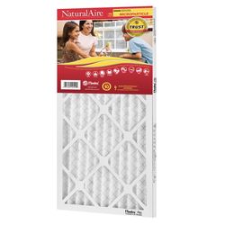 NaturalAire 14 in. W X 24 in. H X 1 in. Synthetic 10 MERV Pleated Microparticle Air Filter 1 pk