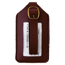 Hy-Ko Brown Luggage Tag