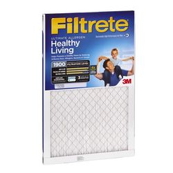 Filtrete 24 in. W X 24 in. H X 1 in. Polypropylene 1900 MPR Pleated Allergen Air Filter 1 pk