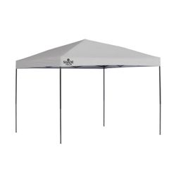Quik Shade Polyester Peak Canopy 9 ft. H X 10 ft. W X 10 ft. L