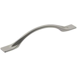 Amerock Transitional Arch Cabinet Pull 5-1/16 in. Satin Nickel Silver 1 pk