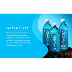 Waiakea Bottled Water 16.9 oz 1 pk