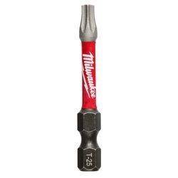 Milwaukee Shockwave Torx T25 Sizes X 2 in. L Power Bit Steel 1 pc