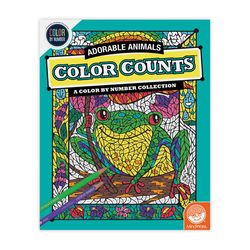 MW Wholesale Mindware Adorable Animals Activity and Coloring Book