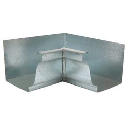 Amerimax 3.25 in. H X 7.25 in. W X 7.25 in. L Metallic Galvanized Steel K Inside Miter