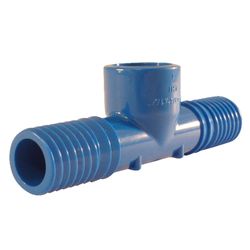 Apollo Blue Twister 3/4 in. Insert in to X 3/4 in. D Insert Acetal Tee