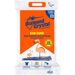 Diamond Crystal Sun Gems Water Softener Salt Crystal 40 lb