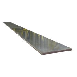 SteelWorks 0.125 in. X 0.5 in. W X 3 ft. L Aluminum Flat Bar 1 pk