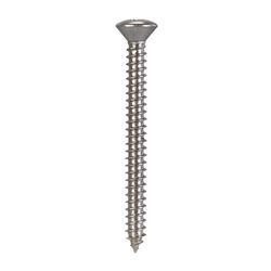 HILLMAN No. 10 Ga. X 2 in. L Phillips Oval Head Sheet Metal Screws 100 pk