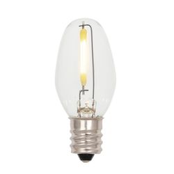 Westinghouse C7 E12 (Candelabra) Filament LED Bulb Warm White 4 Watt Equivalence 1 pk