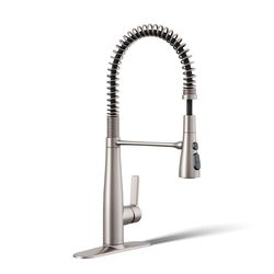 Kohler Leste One Handle Stainless Steel Pull-Down Kitchen Faucet