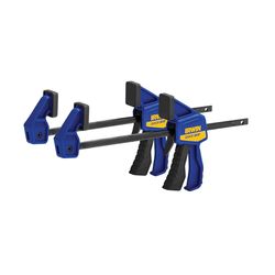 Irwin Quick-Grip 4.25 in. X 1-3/16 in. D Micro Bar Clamp and Spreader 35 lb 2 pc