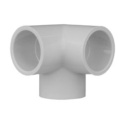 Charlotte Pipe Schedule 40 1 in. Slip X 1 in. D Slip PVC Side Outlet Elbow 1 pk