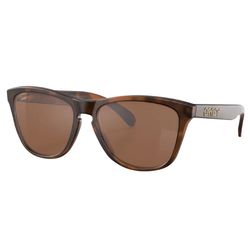 Oakley Frogskins Sunglasses Unisex Tortoise Frame Brown Lens