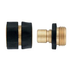 Orbit 3/4 in. Brass Threaded Quick Connector