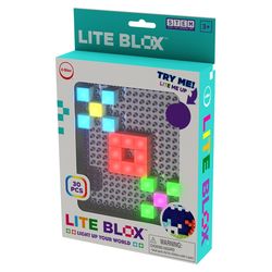 E-Blox Lite Blox Light Up Your World Toy Set Multicolored