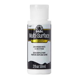 FolkArt Satin Wicker White Hobby Paint 2 oz
